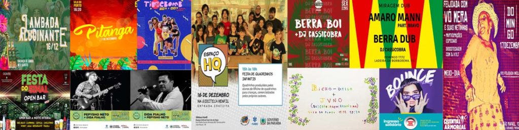 Agenda Cultural para o fim de semana