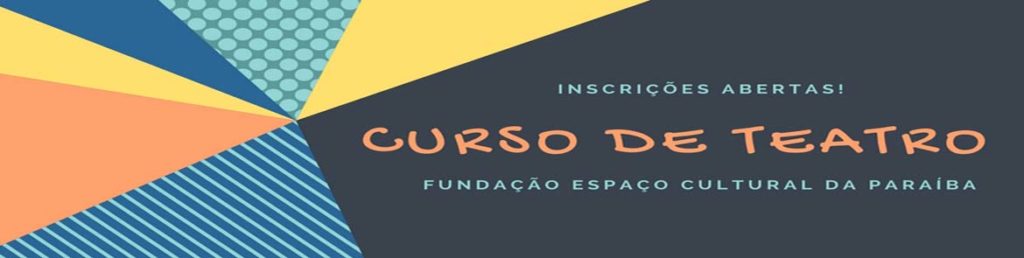 Curso de teatro da FUNESC está com inscrições abertas