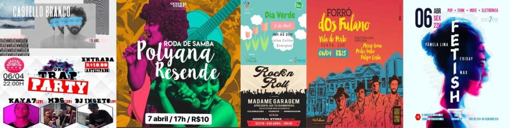 Agenda Cultural de João Pessoa no mê de abril